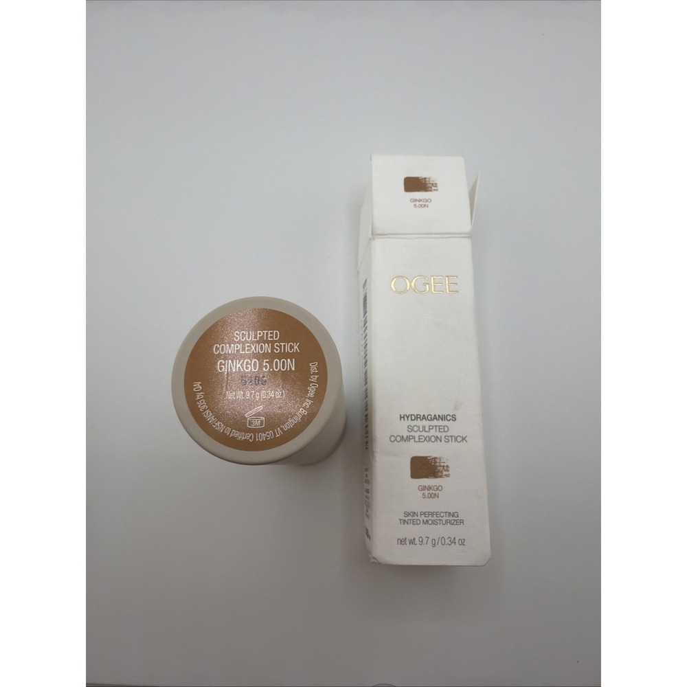 Ogee Hydraganics "Sculpted Complexion Stick" GINKGO 5.00N Tinted Moisturizer